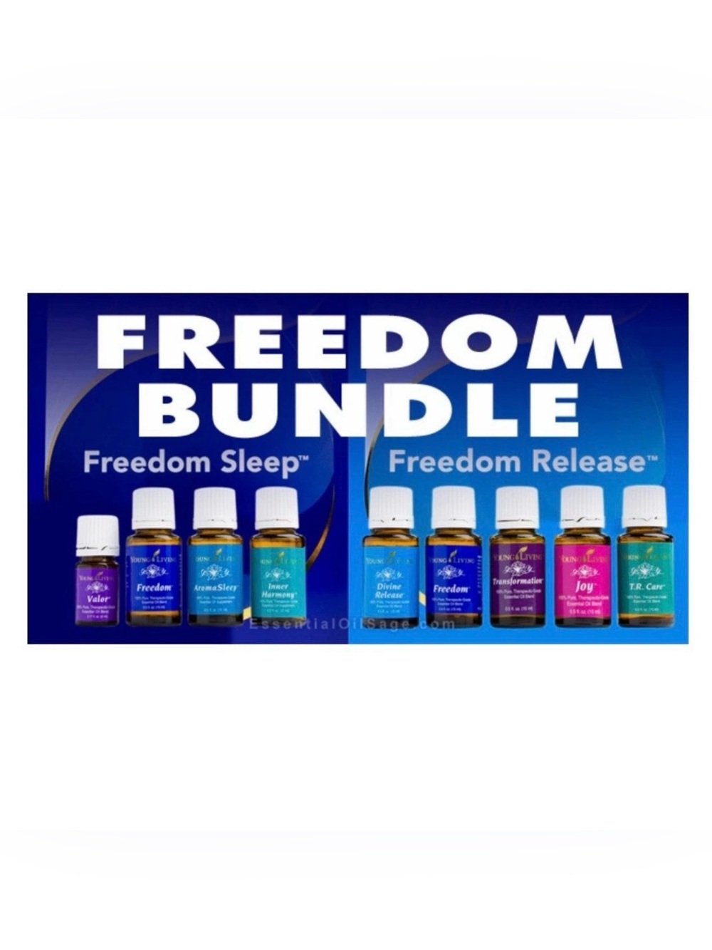 Young Living: Freedom Sleep /Freedom Release Therapeutic Essential Oils